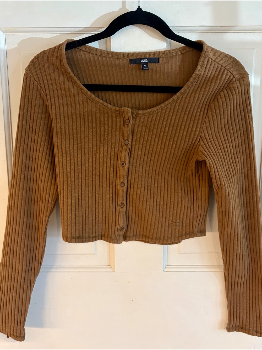 Vans Women’s Tan Long Sleeve Size M